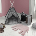 teppichWERK - Elefant | Kinder-Motivteppich Rosa