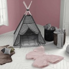 teppichWERK - Schmetterling | Kinder-Motivteppich Rosa