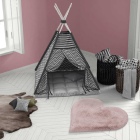 teppichWERK - Herz | Kinder-Motivteppich Rosa