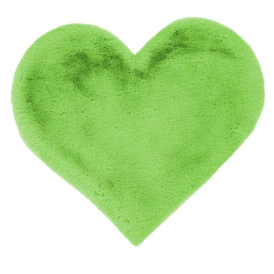 teppichWERK - Herz | Kinder-Motivteppich Grün
