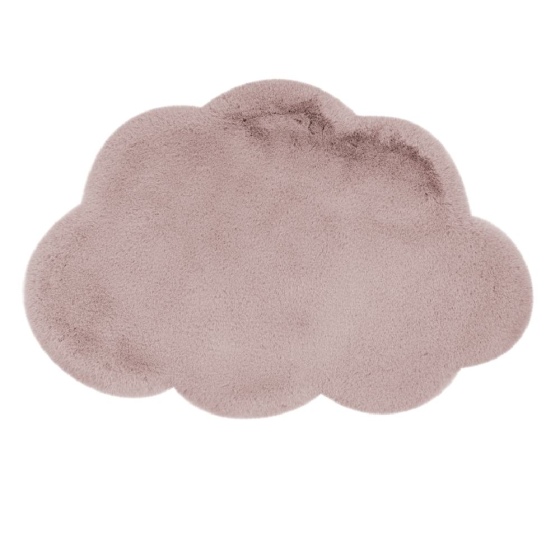 teppichWERK - Wolke | Kinder-Motivteppich Rosa