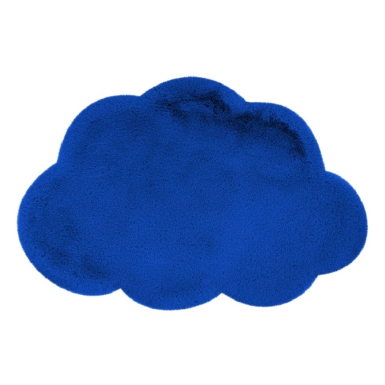 teppichWERK - Wolke | Kinder-Motivteppich Blau