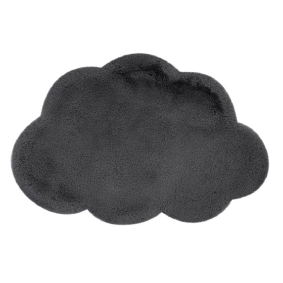 teppichWERK - Wolke | Kinder-Motivteppich Anthrazit