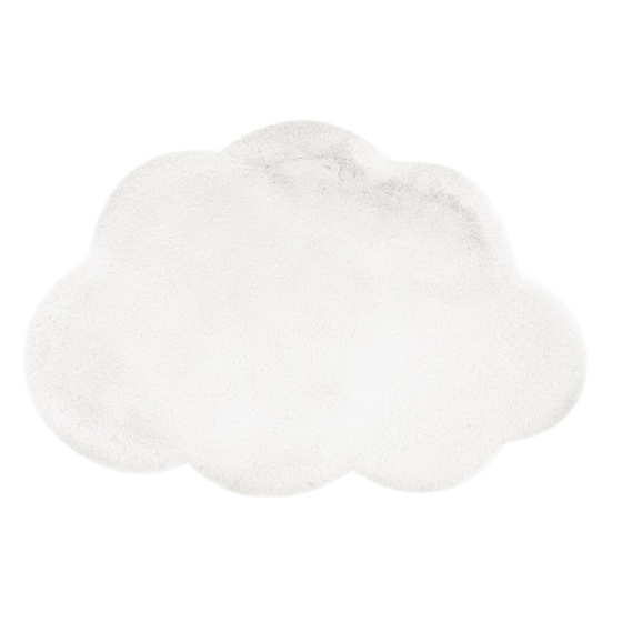 teppichWERK - Wolke | Kinder-Motivteppich Weiß