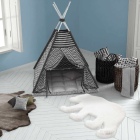 teppichWERK - Bär | Kinder-Motivteppich Weiß