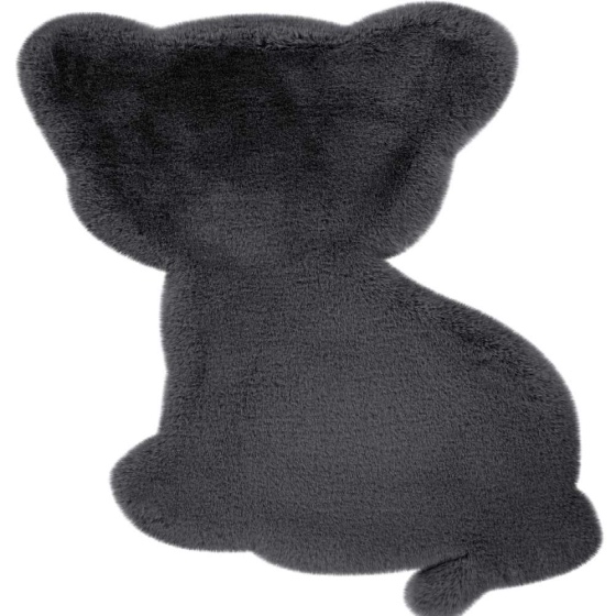 teppichWERK - Tiger | Kinder-Motivteppich Anthrazit