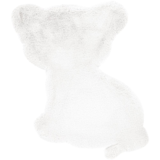 teppichWERK - Tiger | Kinder-Motivteppich Weiß