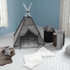 teppichWERK - Tiger | Kinder-Motivteppich Weiß