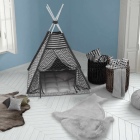 teppichWERK - Katze | Kinder-Motivteppich Grau