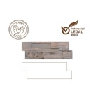 Skando Wall - Dimension Wood 7005 | Echtholz Wandverkleidung