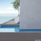 Skando Prime - WPC Massiv-Terrassendiele | hellgrau | 143 x 22mm | gebürstet / strukturiert