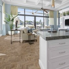 Gerflor Texline - Patchwood Brown 2231 | Lieferform: Rolle | Breite: 4,00m