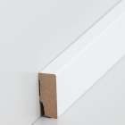 MDF Sockelleiste kubisch XL | 40mm hoch | weiß