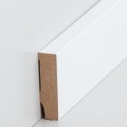 MDF Sockelleiste kubisch XL | 58mm hoch | weiß