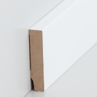 MDF Sockelleiste kubisch XL | 70mm hoch | weiß