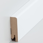 MDF Sockelleiste Modern XL | 58mm hoch | weiß