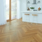 Designflooring Van Gogh - Golden Brushed Oak SM-VGW122T | Fischgrät-Optik | Klebe-Vinylboden