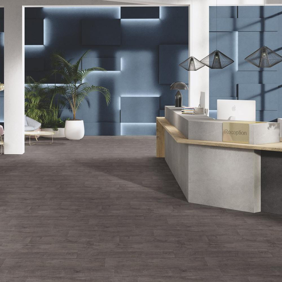 Gerflor Taralay Initial Comfort - Ranch Anthracite 0953 | Rollenware