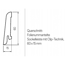 Wicanders Wise - Sockelleiste Ocean Oak 82000392