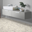 Tarkett Iconik 260 - Marble Bianco Hexagon GOLD 27124007 | Lieferform: Rolle | Breite: 3,00m