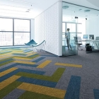 Forbo Flotex Planks - Frameweave Pesto 142008 | Teppichfliese