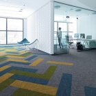 Forbo Flotex Planks - Frameweave Pave 142001 | Teppichfliese