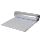 BofuTec PE-Trittschalldämmung & Alu-Dampfsperre | universell für Laminat & Parkett | 25m² Rolle