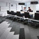 Forbo Flotex Planks - Box-Cross Pearl 133002 | Teppichfliese