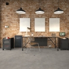 Gerflor Texline - Comete Medium Grey 2315 | Lieferform: Rolle | Breite: 2,00m