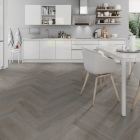 FoxFloors Skala 55 - Eiche Kahla 911HB | Fischgrät-Optik | Klebe-Vinylboden