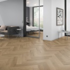 FoxFloors Skala 55 - Pinie Ranis 919HB | Fischgrät-Optik | Klebe-Vinylboden