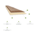 Wineo 1000 XL - Noble Oak Toffee PL311R | BioBoden