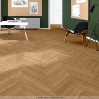 Joka Design 555 - Incredible Classic Oak 5381 | Fischgrät-Optik | Klebe-Vinylboden