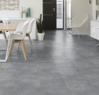 Gerflor Collection 40 Solid Clic - Bloom Uni Grey 0869 | Rigid-Klickvinyl