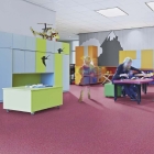 Forbo Tessera Basis Pro - 4210 Cerise | Teppichfliese