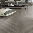 FoxFloors Skala 30 - Eiche Lipari 955HB | Fischgrät-Optik | Klebe-Vinylboden