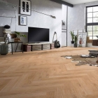 Project Floors - PW 1633/55 HBL | Fischgrät-Optik | floors@work | Klebe-Vinylboden