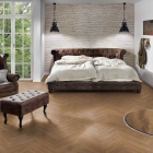 Project Floors - PW 3066/55 HB | Fischgrät-Optik | floors@work | Klebe-Vinylboden