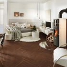 Project Floors - PW 3535/55 HBL | Fischgrät-Optik | floors@work | Klebe-Vinylboden