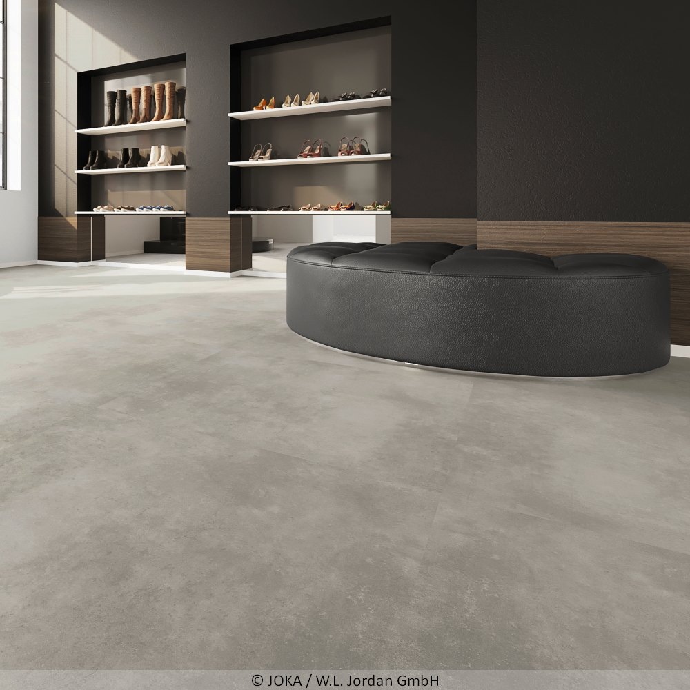 Joka Design 555 - Industrial Concrete Light 5607 | Vinylboden