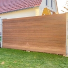 Skando Strong - WPC Massiv-Terrassendiele | herbstbraun | 140 x 20mm | gebürstet / gerillt
