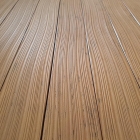 Skando Strong - WPC Massiv-Terrassendiele | herbstbraun | 140 x 20 x 5000mm | gebürstet / gerillt