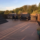 Skando Strong - WPC Massiv-Terrassendiele | herbstbraun | 140 x 20 x 6000mm | gebürstet / gerillt