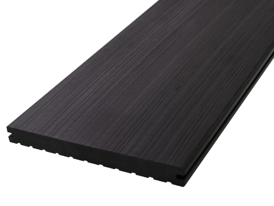 Skando Strong XL - WPC Massiv-Terrassendiele | anthrazit | 200 x 20 x 3000mm | gebürstet / gerillt