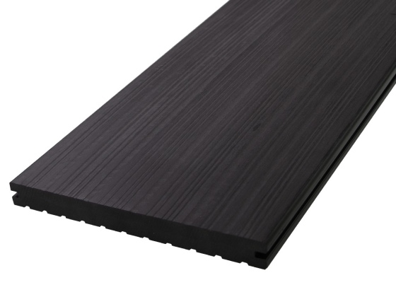 Skando Strong XL - WPC Massiv-Terrassendiele | anthrazit | 200 x 20 x 4000mm | gebürstet / gerillt