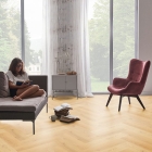 Anaturo Mio 55 Click Plus - Eiche Lakeland 7358HBC | Fischgrät-Optik | Rigid-Klickvinyl