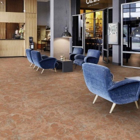 Forbo Allura 55 - Peach Marble 63688DR5 | Klebe-Vinylboden