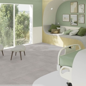 Tarkett iD Click Ultimate 55 - Polished Concrete Indium...