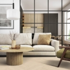 Gerflor Virtuo 55 - Blomma Cream 1463HB | Fischgrät-Optik | Klebe-Vinylboden