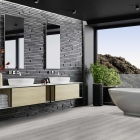 Gerflor Virtuo 30 Rigid Acoustic - Bohem Dark Grey 1457 | Rigid-Klickvinyl